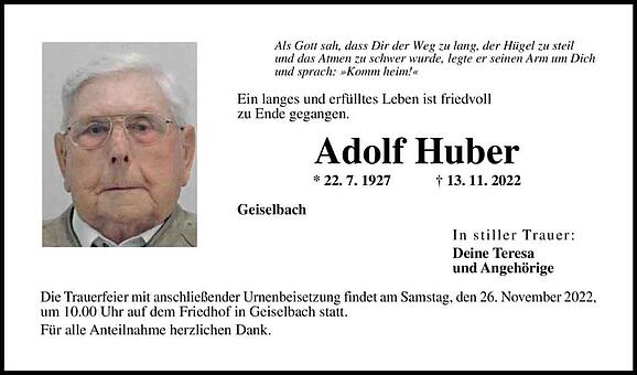 Adolf Huber