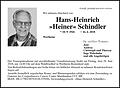 Hans-Heinrich Schindler