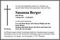 Susanna Berger