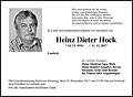Heinz Dieter Hock