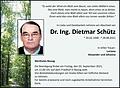 Dr. Ing. Dietmar Schütz