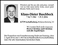 Klaus-Dieter Buschbeck