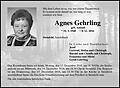Agnes Gehrling