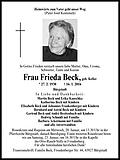 Frieda Beck