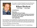 Klaus Deckert