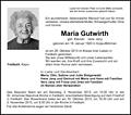 Maria Gutwirth