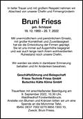 Brunni Friess